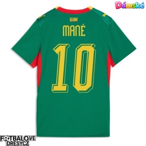 Senegal Sadio Mane #10 Dámské Venkovní Dres MS 2026 Krátký Rukáv